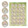 Sticker SET mit 5 x 24 bunten Aufklebern - Sprüche Produktbild-Vorschau 6