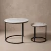 Zestaw 2 stolików kawowych okrągłych, Ø 60 cm x 50 cm Podgląd zdjęcia produktu 4
