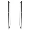 Two black straps with hooks at the top, designed to hang from a ceiling or similar structure. Voir les images du produit
