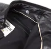 Skórzana kurtka Helstons Cruiser Rag, czarna, XL Podgląd zdjęcia produktu 4