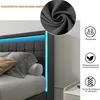 Letto contenitore 140x190 cm, letto con spazio contenitore, Anteprima dell’immagine prodotto 7