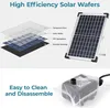 Solarna pompa do oczka wodnego - Pompa fontannowa - 12 W - Podgląd zdjęcia produktu 5