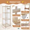 Úložný box na plyšáky – dřevěný vozík – 138 x 41 x 41 cm – Náhled obrázku produktu 5