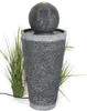 Gartenbrunnen BK910 Kugelbrunnen Steinoptik Springbrunnen Produktbild-Vorschau 1