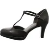 Tamaris Damen Pumps T-Riemen T-Strap Plateau Stiletto Produktbild-Vorschau 7
