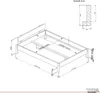 TUGA-Holztech Massivholzbett Einzelbett Doppelbett Produktbild-Vorschau 5