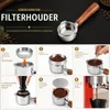 Bodenloser Siebträger 51 mm 3 Ohren für DeLonghi Dedica Productafbeelding-voorbeeld