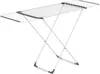 A white and gray collapsible drying rack is shown against a white background. Produktbild-Vorschau