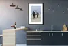 MuchoWow® Gerahmtes Poster Pferde - Schnee - Weiß 60x90 cm Produktbild-Vorschau 5
