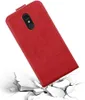 Cadorabo Hülle für LG Q STYLUS Schutz Hülle in Rot Flip Produktbild-Vorschau 4