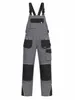 Arbeitslatzhose - graue Latzhose 58 - strapazierfähige Produktbild-Vorschau 1