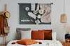 MuchoWow® Wandteppich Wandbehang Winter - Christbaumkugeln Produktbild-Vorschau 4