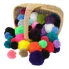 2 Bommeln / Wollbommeln / Pompon, 7cm mit einer großen Farbauswahl (2 Stück) Designbild Produktbild-Vorschau