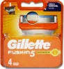 Gillette Fusion Power náhradní břity 4 ks pro muže Náhled obrázku produktu 2