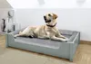 s Haustierbett, Tierbett 100x60 cm, Kiefer grau Produktbild-Vorschau 4