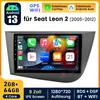 Für Seat leon 2005-2011 2+64GB CarPlay Android13 Autorádio Náhled obrázku produktu 2