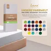 Lavea® Topper Spannbettlaken 180x200 cm - 200x200 cm, Maya Produktbild-Vorschau 4