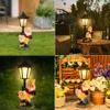 Lampada da giardino solare, decorazione, scultura, Anteprima dell’immagine prodotto 9