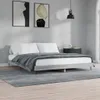 The Living Store Bettgestell Grau Sonoma 120x200 cm Produktbild-Vorschau 1