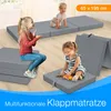 ELONEO Klappmatratze 65x195x9cm, Klappmatratze Kinder Produktbild-Vorschau 3