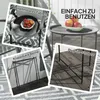 Outsunny Beistelltisch klappbar Gartentisch Ø46 x 53 cm Produktbild-Vorschau 4