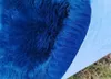 Top Öko Lammfell Schaffell Felle Himmelblau Blau Blue Neu Produktbild-Vorschau 5