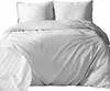 Deco4Home Satin-Bettwäsche | 220x200 cm | Baumwolle | Weiß Produktbild-Vorschau 13