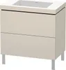 Waschtischunterbau L-CUBE m WT Vero Air 698x800x480mm o HL Produktbild-Vorschau 5