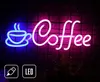 Forever Light Neon PLEXI LED COFFEE pink blue NNE11, Náhled obrázku produktu 2