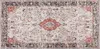 BELIANI Teppich aus Baumwolle Polyester 80 x 150 cm Rot und Produktbild-Vorschau 1