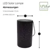 UNUS® Solarlaterne Pfauenfeder Solar Laterne LED Produktbild-Vorschau 6
