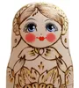 Matroschka Babuschka Matryoshka Holzfiguren Set aus 5 Produktbild-Vorschau 3