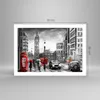 Poster - Poster ohne Rahmen - London Bus - 70x50 cm - Wand Produktbild-Vorschau 4