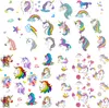 Oblique Unique Einhorn Kinder Tattoo Set 94 Stück Produktbild-Vorschau 1