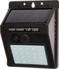 MasterLED Solární nástěnné světlo 20xLED - 6000K studená Náhled obrázku produktu 1