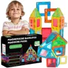 KRUMAD Magnetische Bauklötze 45 Teile - Kreatives Produktbild-Vorschau 6