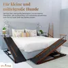 Hunderampe Bett PRIORPET aus Birkenholz mit Produktbild-Vorschau 4