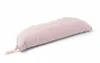 A pink bolster pillow on a white background. Produktbild-Vorschau