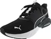 A black and white Puma running shoe is shown against a white background. Produktbild-Vorschau