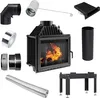 Inserto camino KRATKI MAJA 8 kW + accessori Anteprima dell’immagine prodotto 4