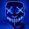 LED Grusel Maske Halloween Leuchtmaske Purge Style für Produktbild-Vorschau 1