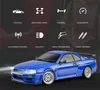 LDRC 1899 RTR 1/18 2.4G RWD RC Auto Drift GTR R34 LED Licht Produktbild-Vorschau 4