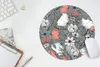 MuchoWow® Mauspad Mousepad Mohn - Skizze - Vintage 30x30 cm Produktbild-Vorschau 6