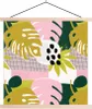MuchoWow® Textilposter Blätter - Tropische Pflanzen - Produktbild-Vorschau 1