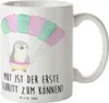 Mr. & Mrs. Panda Kaffeetasse Sich in einer neuen Sportart Produktbild-Vorschau 1
