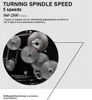 3 v 1 Mini soustruh Vrtací frézka DIY Tool Bench Lathe Náhled obrázku produktu 4