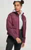 Starter - Damen Logo Puffer Jacke DARK VIOLET-XL Produktbild-Vorschau 1