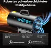 Wiltec Gasheizgebläse 15 kW, Gas Heizkanone mit 30 W Motor, Produktbild-Vorschau 3