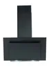 PKM Dunstabzugshaube Schwarz incl. 2 Kohlefilter Wandhaube Produktbild-Vorschau 2