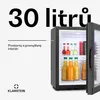Klarstein Brooklyn, minibar, 30 l, , sklo, černý Náhled obrázku produktu 2